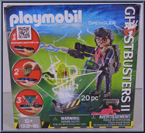 Ghost Trap (with Spengler) from Ghostbusters - Basic Series manufactured by Playmobil [Front]
