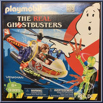 Helicopter (with Venkman) Action Figure