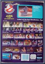 Fearsome Flush from Ghostbusters - The Real - Super Fright Features manufactured by Kenner [Back]