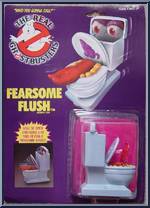 Fearsome Flush from Ghostbusters - The Real - Super Fright Features manufactured by Kenner [Front]