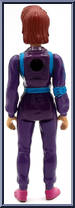 Janine Melnitz (Stretch Ghost) from Ghostbusters - The Real - Power Pack Heroes manufactured by Kenner [Loose]
