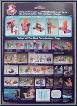 Janine Melnitz (Stretch Ghost) from Ghostbusters - The Real - Power Pack Heroes manufactured by Kenner [Back]