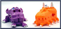 Mini Traps from Ghostbusters - The Real - Series 3 manufactured by Kenner [Loose]