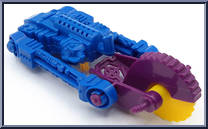Winston Zeddmore (Splitting Ghost) from Ghostbusters - The Real - Power Pack Heroes manufactured by Kenner [Loose]