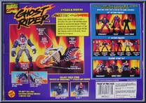 Vengeance's Steel Skeleton Cycle from Ghost Rider - Spirits of Vengeance Cycles & Riders manufactured by Toy Biz [Back]