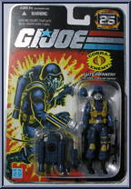 Cobra Air Trooper from G.I. Joe - 25th Anniversary - Wave  4 manufactured by Hasbro [Front]