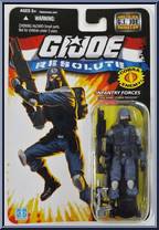 Cobra Trooper (Resolute) from G.I. Joe - 25th Anniversary - Wave 13 manufactured by Hasbro [Front]