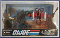 F.L.A.K. Cannon vs. Cobra C.L.A.W. Action Figure