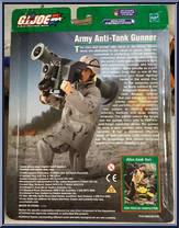 Army Anti-Tank Gunner from G.I. Joe - A Real American Hero - 12" Scale manufactured by Hasbro [Back]