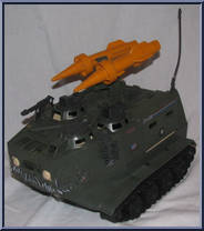 Warthog A.I.F.V. (with Sgt. Slaughter) from G.I. Joe - Classic Collection - Series  7 - Accessories manufactured by Hasbro [Loose]