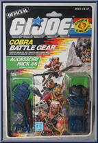 Accessory Pack #6 from G.I. Joe - Classic Collection - Series  7 - Accessories manufactured by Hasbro [Front]