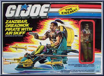 Dreadnok Air Skiff (with Zanzibar) from G.I. Joe - Classic Collection - Series  6 - Accessories manufactured by Hasbro [Front]