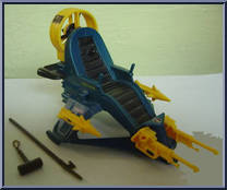 Dreadnok Air Skiff (with Zanzibar) Action Figure