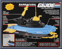 Barracuda from G.I. Joe - Classic Collection - Series 11 - Accessories manufactured by Hasbro [Back]