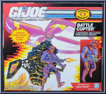 Battle Copter (with Heli-Viper) from G.I. Joe - Classic Collection - Series 11 - Accessories manufactured by Hasbro [Front]