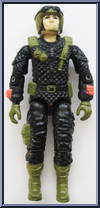 Outback / Crazylegs from G.I. Joe - Classic Collection - Night Force manufactured by Hasbro [Loose]
