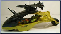 Darklon's Evader (with Darklon) from G.I. Joe - Classic Collection - Series  8 - Accessories manufactured by Hasbro [Loose]