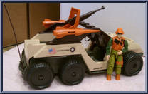 Desert Fox (with Skidmark) from G.I. Joe - Classic Collection - Series  7 - Accessories manufactured by Hasbro [Loose]