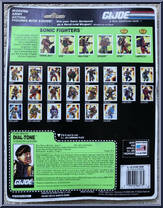 Dial-Tone from G.I. Joe - Classic Collection - Sonic Fighters manufactured by Hasbro [Back]