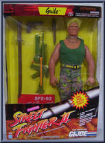 Guile from G.I. Joe - Classic Collection - Series 12 - Street Fighter II - 12" Figures manufactured by Hasbro [Front]