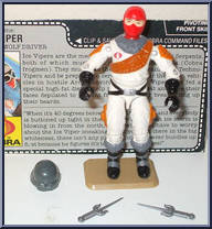 WOLF (with Ice Viper) from G.I. Joe - Classic Collection - Series  6 - Accessories manufactured by Hasbro [Ice Viper]