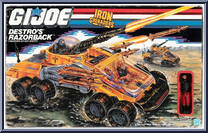 Razorback from G.I. Joe - Classic Collection - Series  8 - Accessories manufactured by Hasbro [Front]