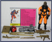 Roadblock from G.I. Joe - Classic Collection - Series 13 - Star Brigade manufactured by Hasbro [Loose]