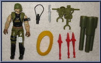 Backblast from G.I. Joe - Classic Collection - Series  8 manufactured by Hasbro [Loose]