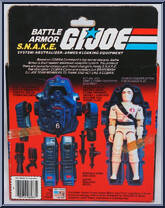 S.N.A.K.E. (Blue) from G.I. Joe - Classic Collection - Series  4 - Accessories manufactured by Hasbro [Back]