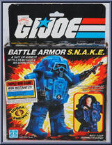 S.N.A.K.E. (Blue) from G.I. Joe - Classic Collection - Series  4 - Accessories manufactured by Hasbro [Front]