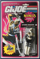 Storm Shadow from G.I. Joe - Classic Collection - Series 11 - Ninja Force manufactured by Hasbro [Front]