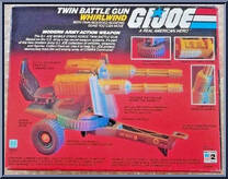 Whirlwind (Twin Battle Gun) from G.I. Joe - Classic Collection - Series  2 - Accessories manufactured by Hasbro [Back]