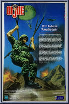 101st Airborne Paratrooper from G.I. Joe - Classic Collection 12" Scale - Basic Series manufactured by Hasbro [Back]