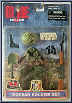 Korean Soldier Set from G.I. Joe - Classic Collection 12" Scale - Battle Gear manufactured by Hasbro [Front]