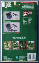 MP5 Submachine Gun from G.I. Joe - Classic Collection 12" Scale - Weapon Tech manufactured by Hasbro [Back]