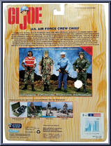 U.S. Air Force Crew Chief from G.I. Joe - Classic Collection 12" Scale - Armed Services manufactured by Hasbro [Back]
