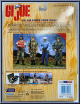U.S. Air Force Crew Chief from G.I. Joe - Classic Collection 12" Scale - Armed Services manufactured by Hasbro [Back]