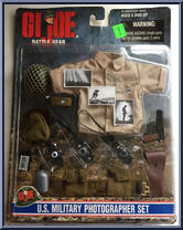 U.S. Military Photographer Set from G.I. Joe - Classic Collection 12" Scale - Battle Gear manufactured by Hasbro [Front]