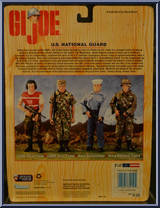 U.S. National Guard from G.I. Joe - Classic Collection 12" Scale - Armed Services manufactured by Hasbro [Back]