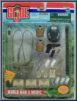 World War II Medic from G.I. Joe - Classic Collection 12" Scale - Battle Gear manufactured by Hasbro [Front]