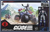 Cobra Ferret Scout and Cobra Ferret ATV from G.I. Joe - Classified - Basic Series manufactured by Hasbro [Front]
