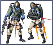 Steel Corps Troopers from G.I. Joe - Classified - Basic Series manufactured by Hasbro [Loose]