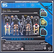 Steel Corps Troopers from G.I. Joe - Classified - Basic Series manufactured by Hasbro [Back]
