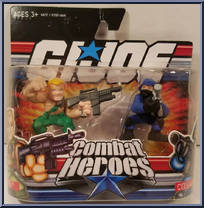 Duke / Cobra Trooper from G.I. Joe - Combat Heroes - Wave 1 manufactured by Hasbro [Front]