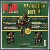 Action Soldier (White / Brown Hair) from G.I. Joe - Commemorative Collection - Masterpiece Edition manufactured by Hasbro [Back]