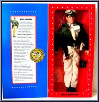 Navy Admiral (White) from G.I. Joe - Commemorative Collection - Limited Edition WW II manufactured by Hasbro [Front]