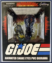 Snake Eyes & Timber (Cartoon) (40th) from G.I. Joe - Gallery manufactured by Diamond Select [Front]