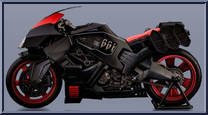 Speed Cycle for Snake Eyes from G.I. Joe - Model Kits manufactured by Flame Toys [Loose]