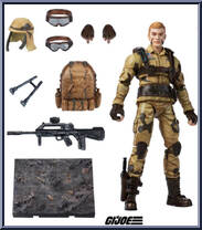 Dusty from G.I. Joe - Exquisite Mini Series manufactured by Hiya Toys [Loose]