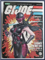 Snake Eyes II (Dawn Moreno) (Black) from G.I. Joe - Statues manufactured by Kotobukiya [Back]